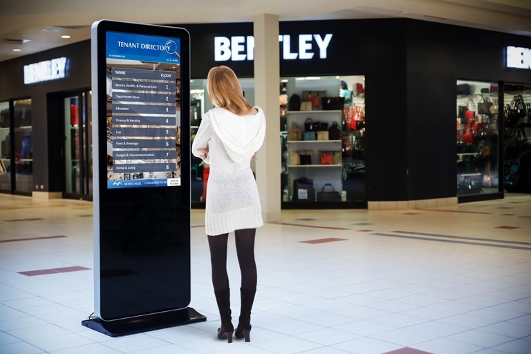 digital signage kiosks