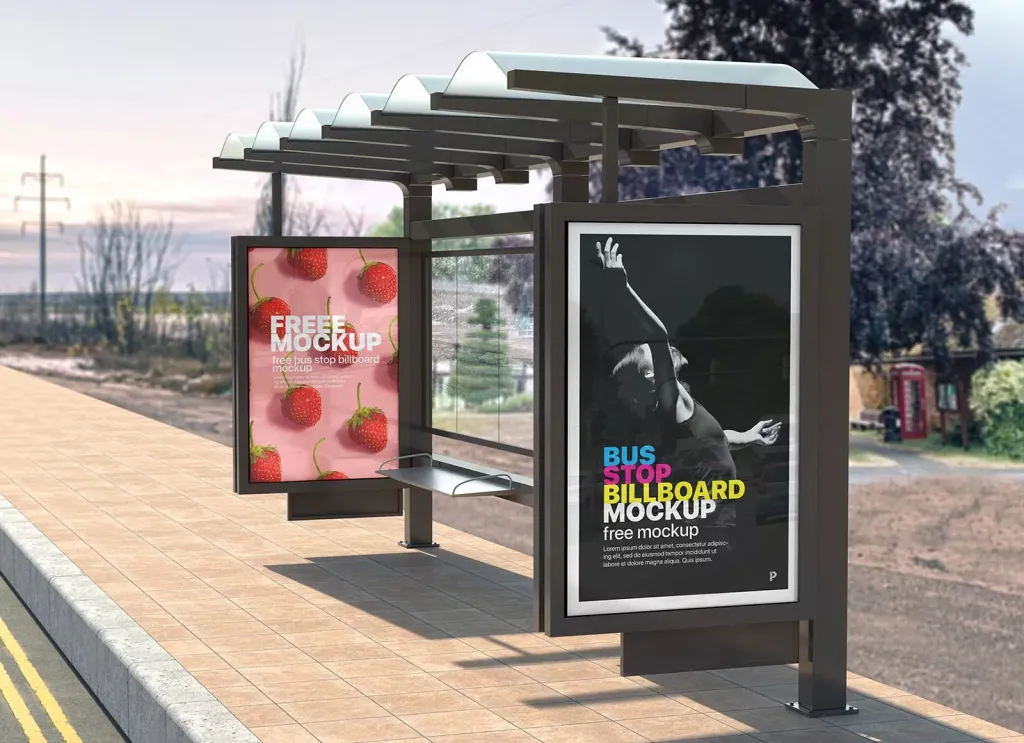 reklamimi i stacionit të autobusit
